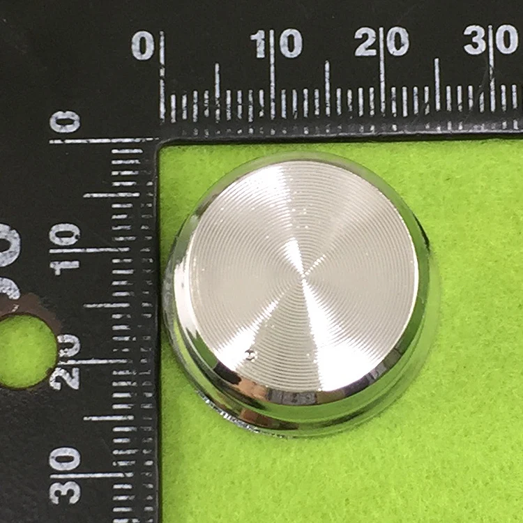 5pcs Персонализирано копче за слънчев модел / копче за потенциометър Сребърен потенциометър височина 22 мм диаметър 30 мм копче за печат на слънце Изображение 3