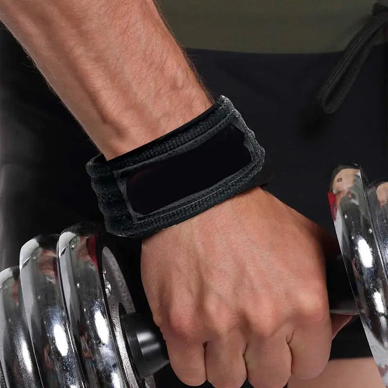 Cotton Hard Pull Wrist Lifting Straps Вдигане на тежести Deadlift ремъци с неопрен омекотена китка подплатени и против хлъзгане силикон Изображение 4