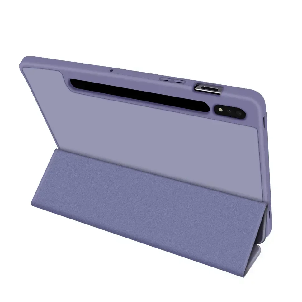 Интелигентен капак за Samsung Galaxy Tab S8 ultra 14.6 Case Galaxy Tab S9 ultra 14.6 X910 X916 x918 с S Държач за писалка Auto Sleep Funda Изображение 5