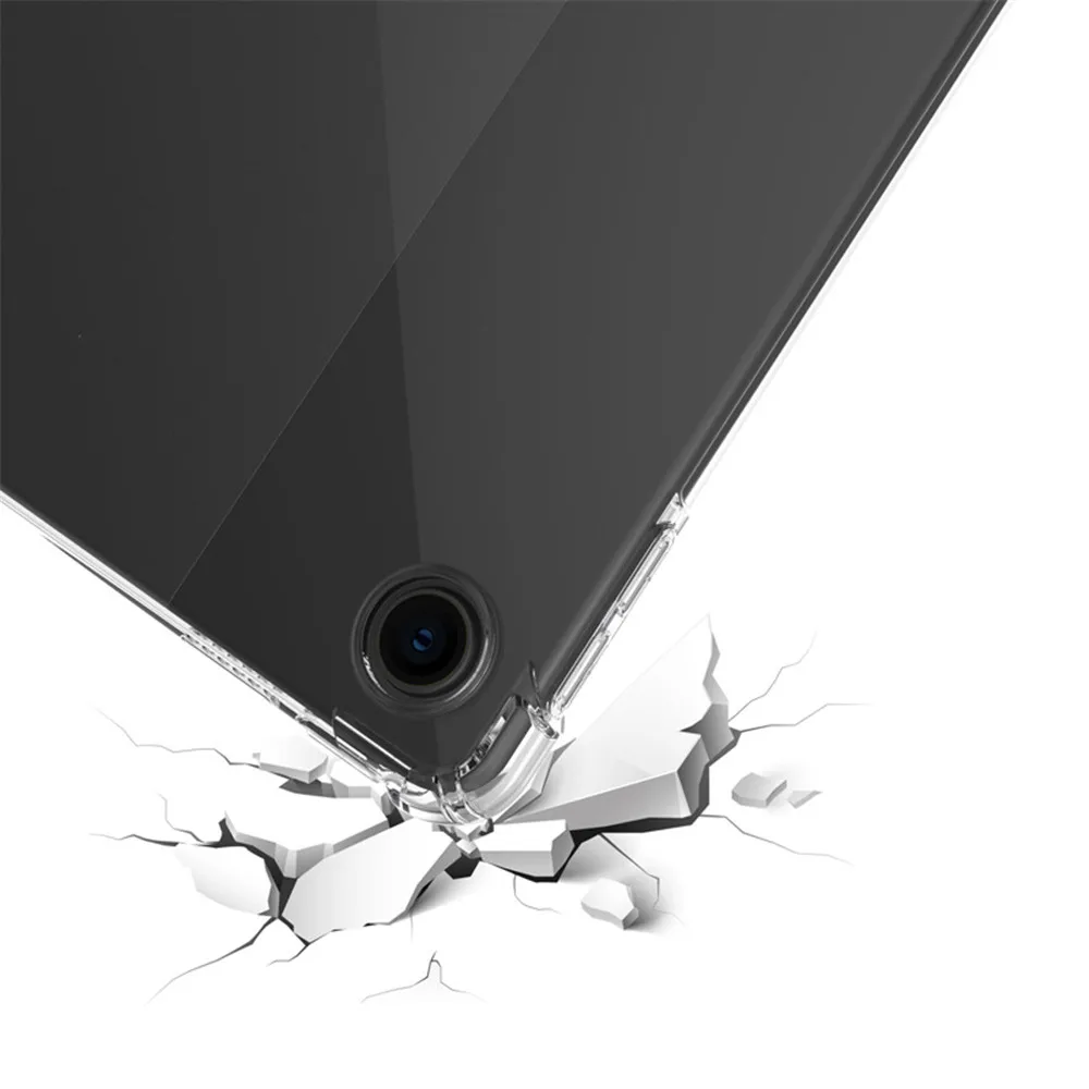 Прозрачен калъф за Lenovo Tab M10 Case 3rd Gen Soft TPU Airbag Tablet Cover Funda за Lenovo M10 2022 10.1'' TB-328FU Изображение 3