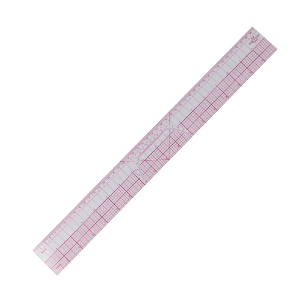 Френска крива линийка Мека пачуърк линийка мярка Шивашки шаблон за рисуване Тъканно рязане Измервателна линийка Комплекти инструменти за шиене Изображение 4