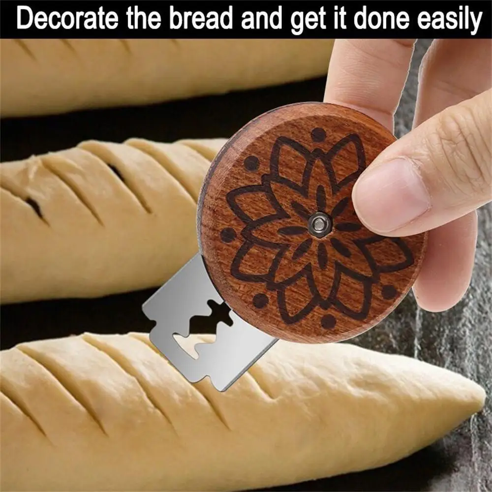 Хляб куцо тесто резултат режещи инструменти френски хляб голмайстор печене източник тесто хляб нож Кътър инструменти за хлебар Изображение 1