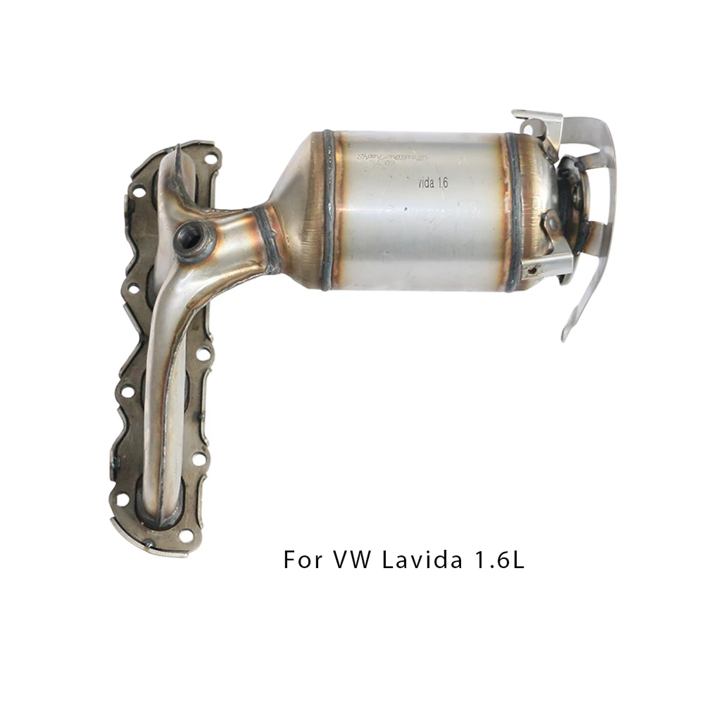 1бр Автомобилен каталитичен конвертор за отработени газове за Lavi da 1.6L Euro 3 стандартен керамичен катализатор Изображение 0