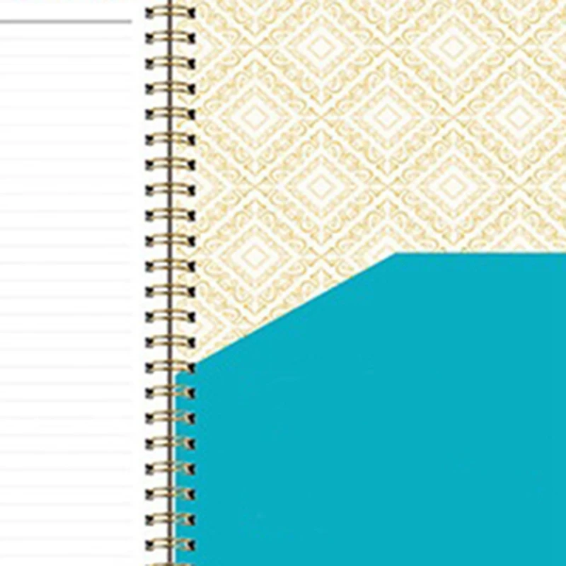 2024 Книга за срещи & Planner 2024 - декември 2024, Daily Hourly Planner 2024, Premium Paper, Flower Pattern Изображение 1