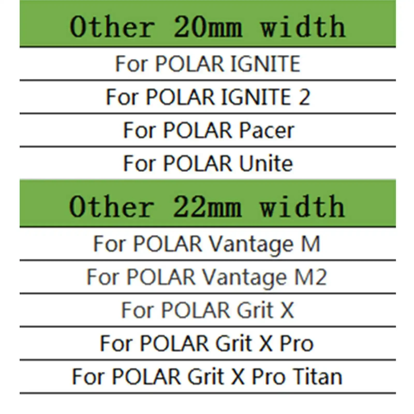 20mm 22mm метална каишка за POLAR IGNITE 2 /Pacer неръждаема стомана Watch Band за полярни песъчинки x pro / Vantage M2 гривни лента за китка Изображение 1