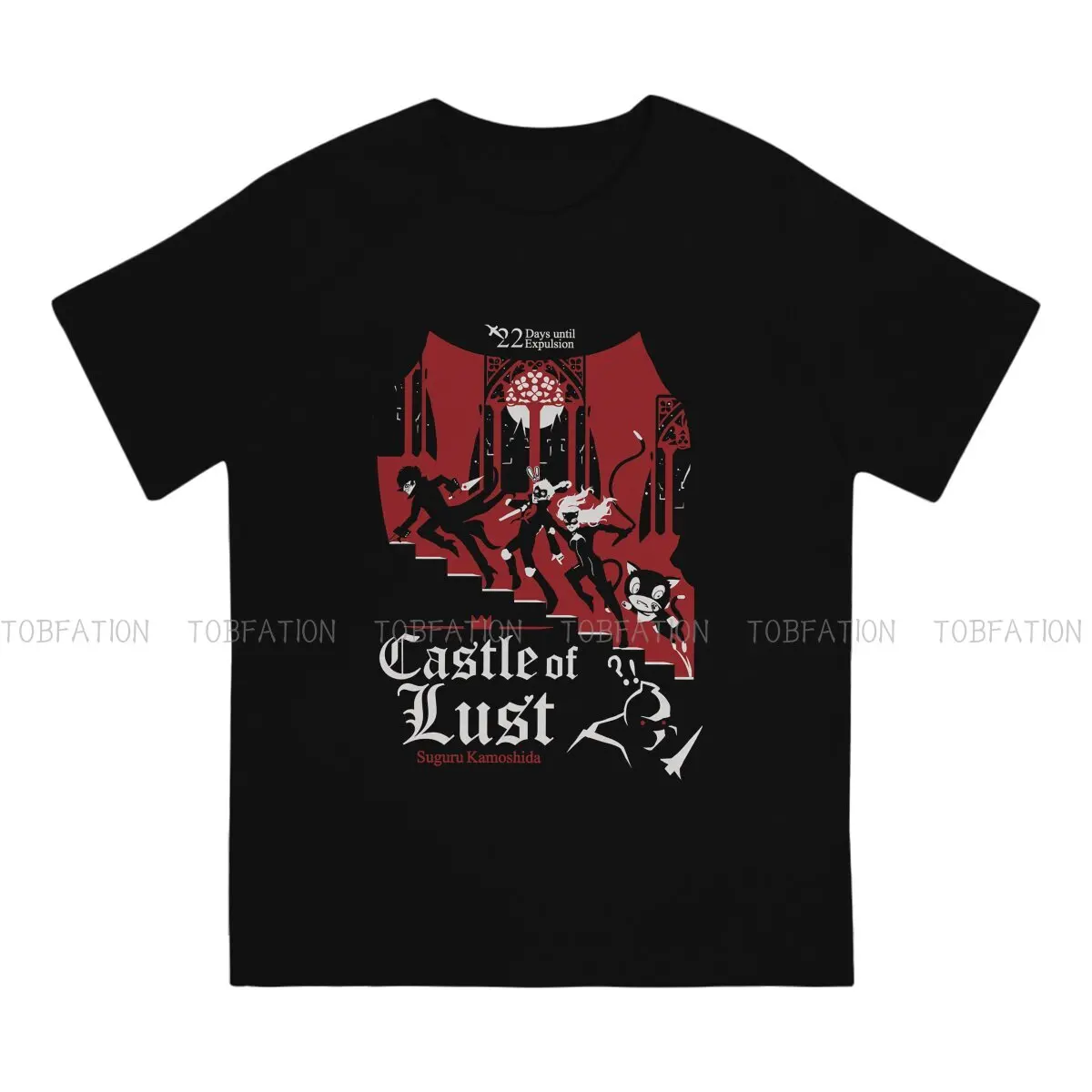 Castle Of Lust Style TShirt Persona Game Най-високо качество Creative Graphic T Shirt Stuff Hot Sale Изображение 1