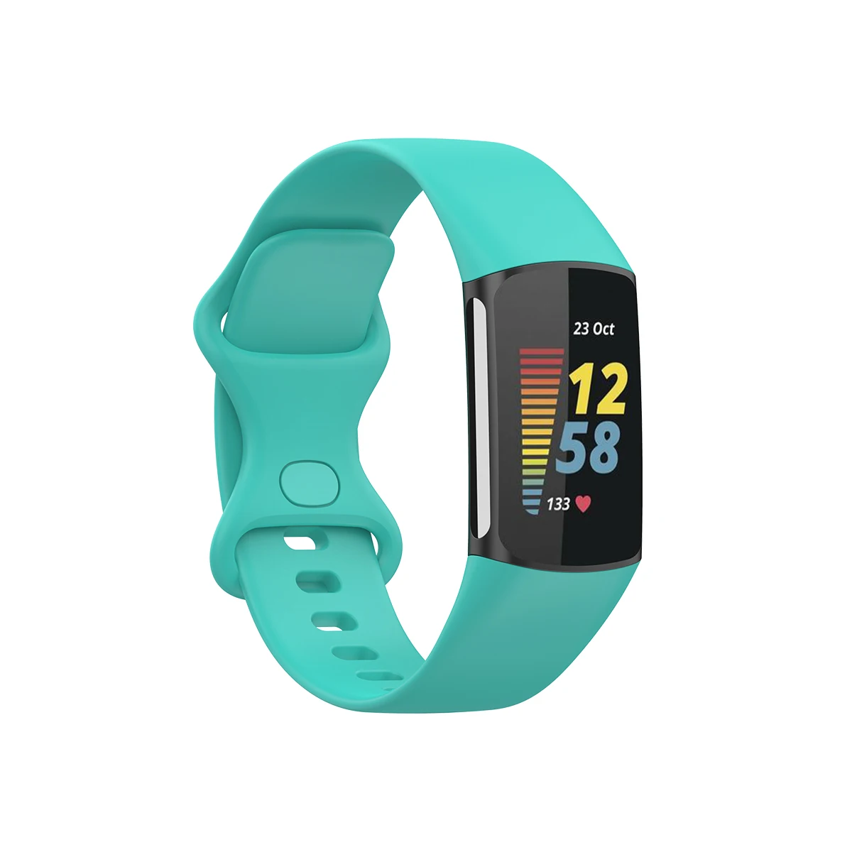 Каишка за Fitbit Charge 5 Силиконова заместваща гривна Fitbit Charge 6 Гледайте Tracker Мъже Жени Маншет Лента за Charge5 Часовник Изображение 4
