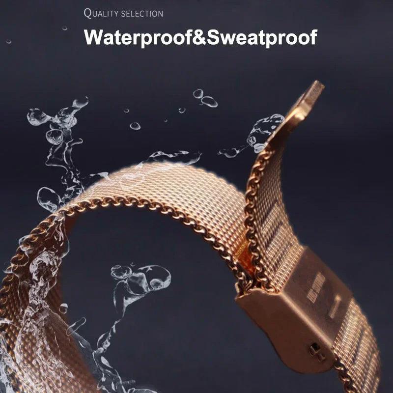 Метална каишка за Huawei Watch GT2 Pro GT 2 46mm Smart Band гривна от неръждаема стомана за Samsung Galaxy Watch 3 45mm маншет Изображение 5