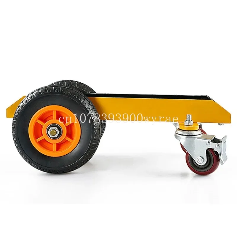 Четириколесно товарно превозно средство Мраморна количка за обработка Тежкотоварен универсален инструмент за транспортиране на колела Изображение 2